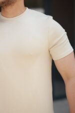 Erkek Basic Kısa Kollu Tişört - Görsel 3