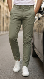 Erkek Slim Fit Dilli Kumaş Pantolon - Görsel 2