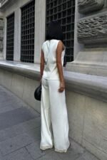 Paulo Gold Düğmeli Yelek Pantolon Takım 9976 - Görsel 4