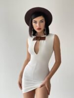 Nadia Kemerli Mini Elbise