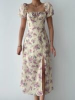 Zeze Balon Kol Elbise - Görsel 2