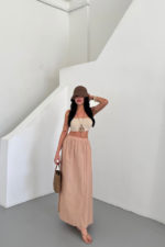 ETEK ŞANEL BOY SOFT KUMAŞ - Bej