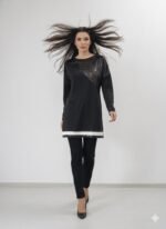 Kadın Uzun Kollu Pulpayet Detay Bluz - Görsel 2