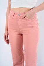 Strong Düz Pantolon - Pudra - Görsel 4
