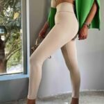 Kadın Yüksek Bel Içi şardonlu Fırsat ürün Deri Toparlayıcı Tayt