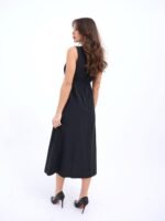 6510 ELBİSE-SİYAH - Görsel 5