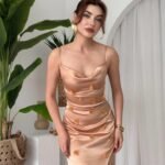 Dora Çiçek Detaylı Elbise