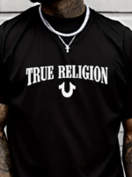 Erkek True Religion Baskılı Süprem T-shirt - Görsel 2