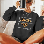 Kadın Uzun Kollu Bisiklet Yaka Desenli Viskon Iki Iplik Bluz