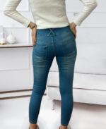 Yüksel Bel Likralı Kot Pantolon - Görsel 3