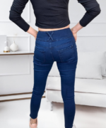 Yüksel Bel Likralı Kot Pantolon - Görsel 3