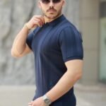 Erkek Hemşire Yaka Kısa Kollu Tişört