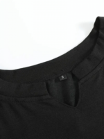 Erkek Kısa Kollu V Yaka Süprem T-shirt - Görsel 5