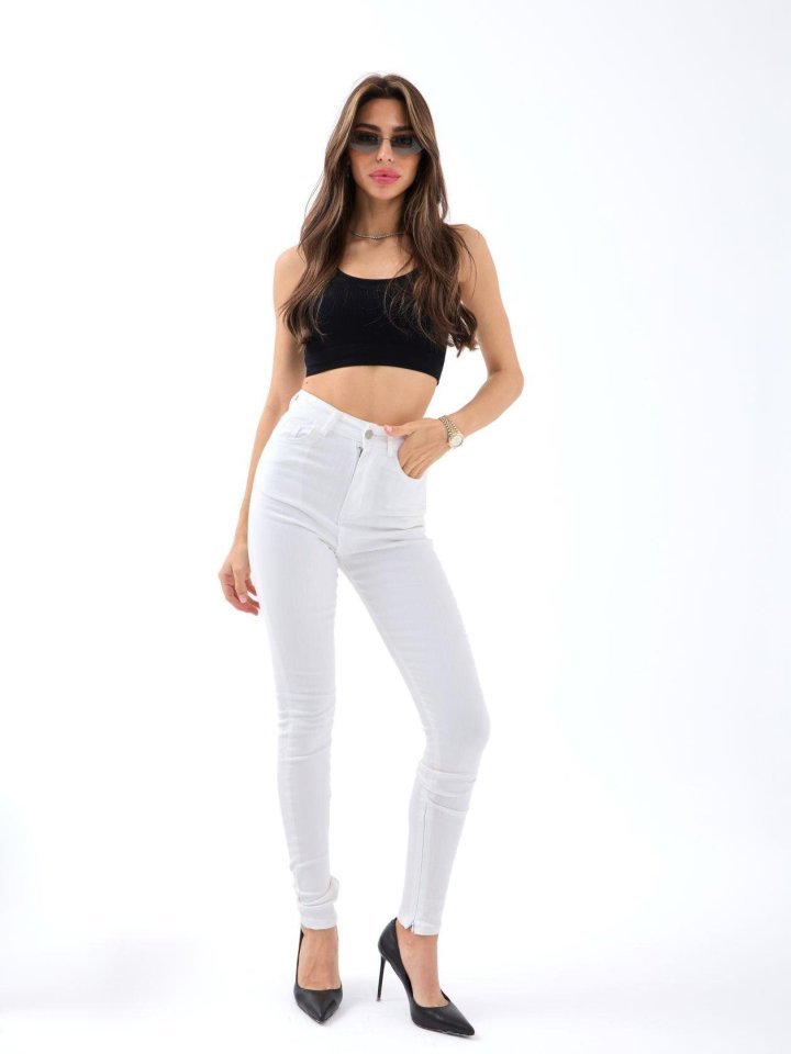 6d4fec2b017953598b65.jpg 6489 PANTOLON-BEYAZ - Görsel 1