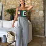 Jasmin Süzüneli Keten Tulum 1280-08