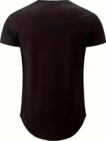 Erkek Kısa Kollu V Yaka Süprem T-shirt - Görsel 4
