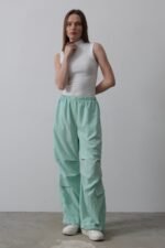 Paraşüt Cargo Pantolon - Mint