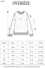Yıldırım Baskılı Bisiklet Yaka SweatShirt - Beyaz - Görsel 2