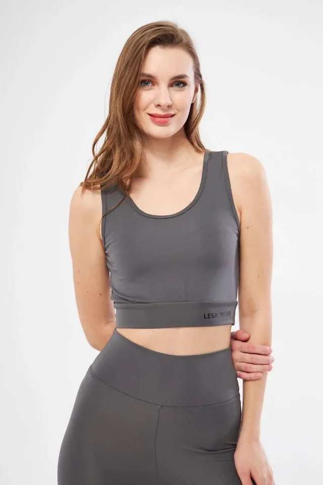 TY696a7f8e6b93e696a7f8e6b940.webp Kolsuz Dalgiç Baskılı Crop - Füme - Görsel 1