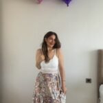Kadın Askılı V Yakalı üst Dantel Alt Süprem Mini Elbise
