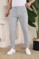 Erkek Slim Fit Dilli Kumaş Pantolon - Görsel 3