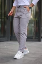 Erkek Beli Bağcıklı Jogger Pantolon