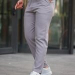 Erkek Beli Bağcıklı Jogger Pantolon