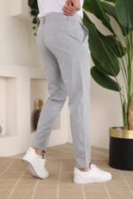 Erkek Slim Fit Dilli Kumaş Pantolon - Görsel 5