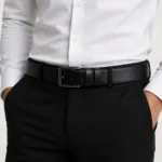 Erkek Hakiki Deri 4 Cm Klasik Kemer Metal Tokalı Günlük Ve Klasik Kullanım