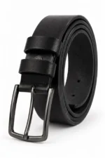 Erkek Hakiki Deri 4 Cm Klasik Kemer Metal Tokalı Günlük Ve Klasik Kullanım - Görsel 3