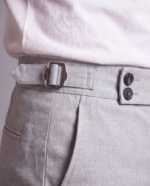 Erkek Toka Detaylı Kumaş Pantolon - Görsel 2