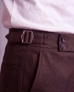 Erkek Toka Detaylı Kumaş Pantolon - Görsel 2